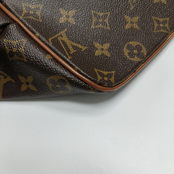 PALERMO GM Monogram Coated Canvas Brown