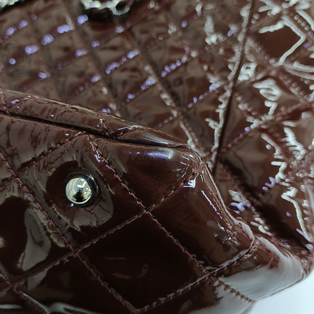 Quilted Calfskin Red
