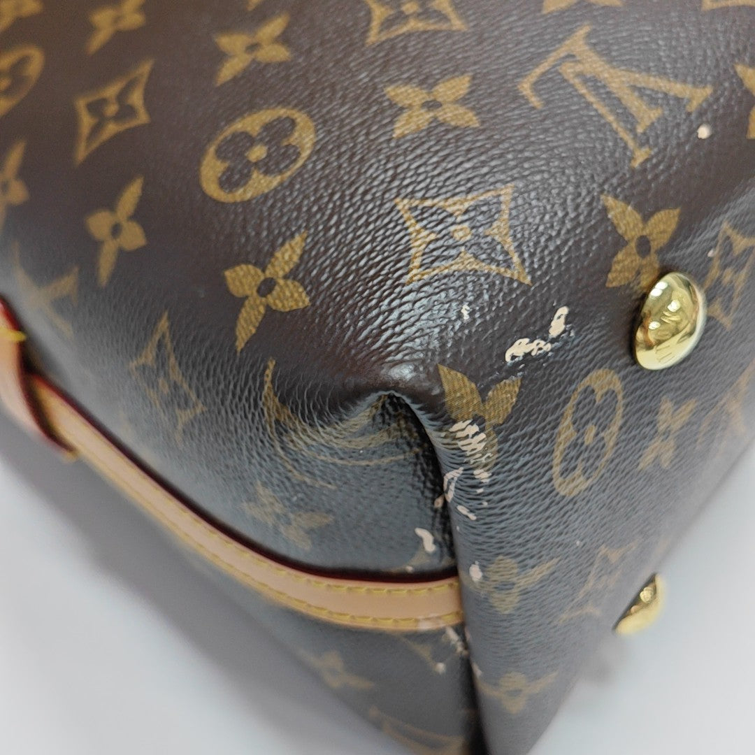CARRYALL PM Monogram Coated Canvas Brown