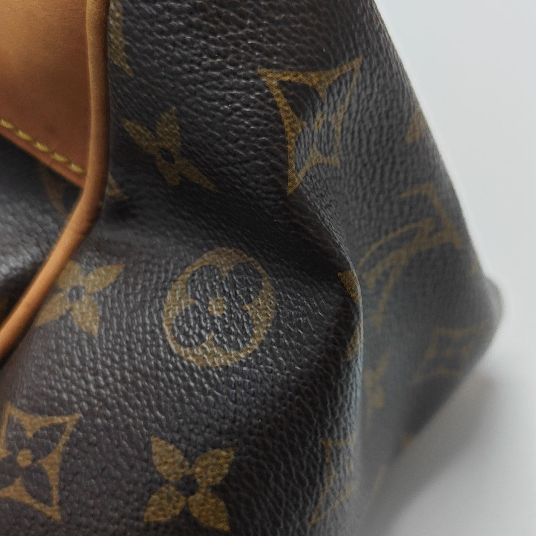 RETIRO NM Monogram Coated Canvas Brown