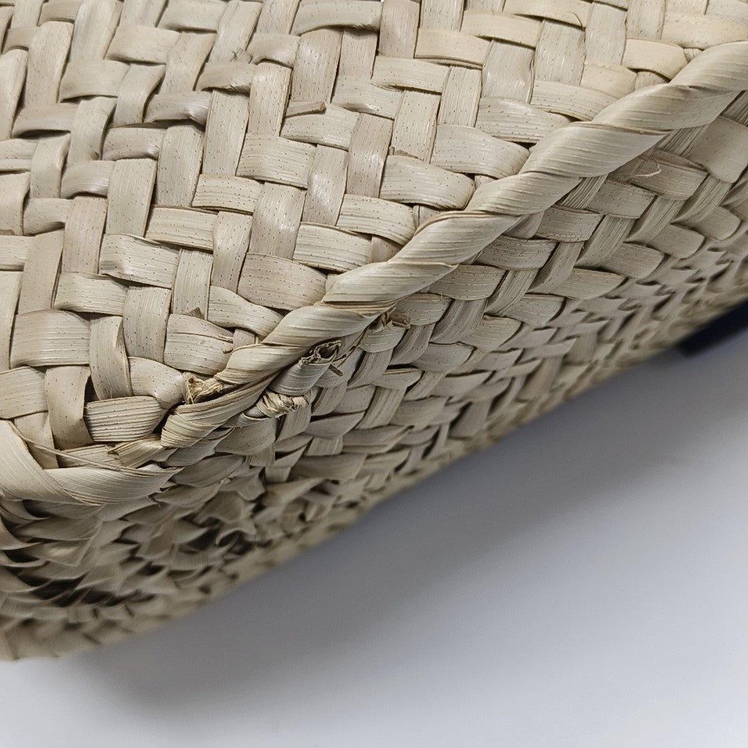 Basket Straw Yellow