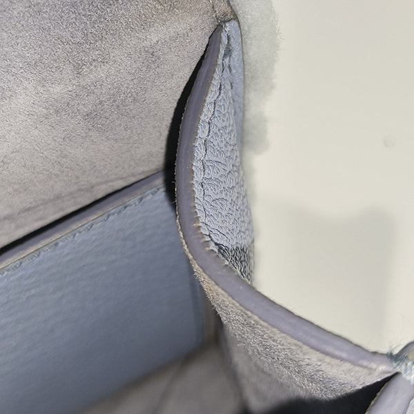 Fabric Shoulder Bag Blue
