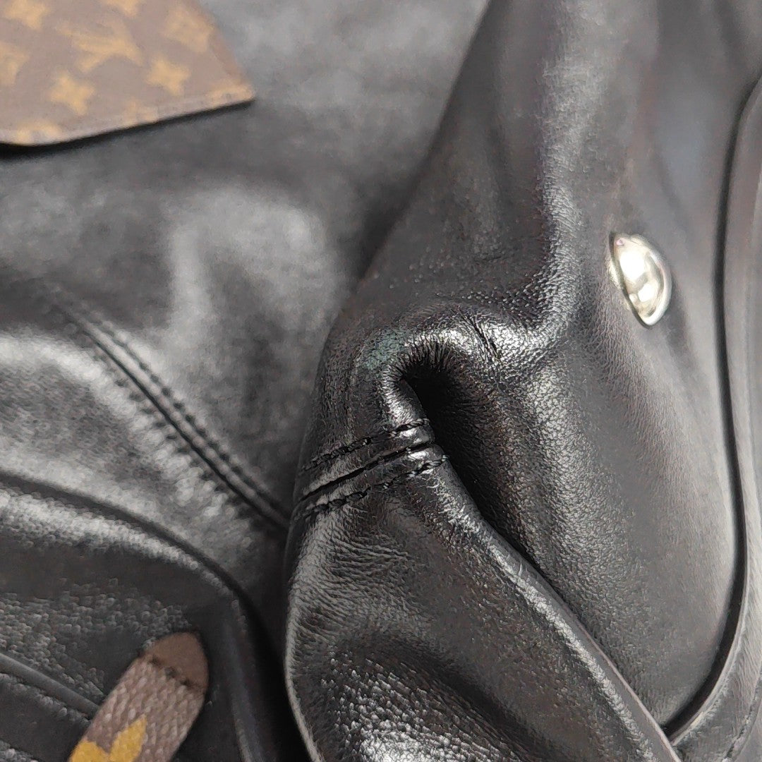 CARRYALL MM Monogram Lambskin Black