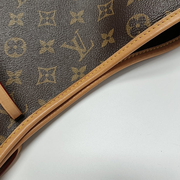 CARRYALL MM Monogram Coated Canvas Brown