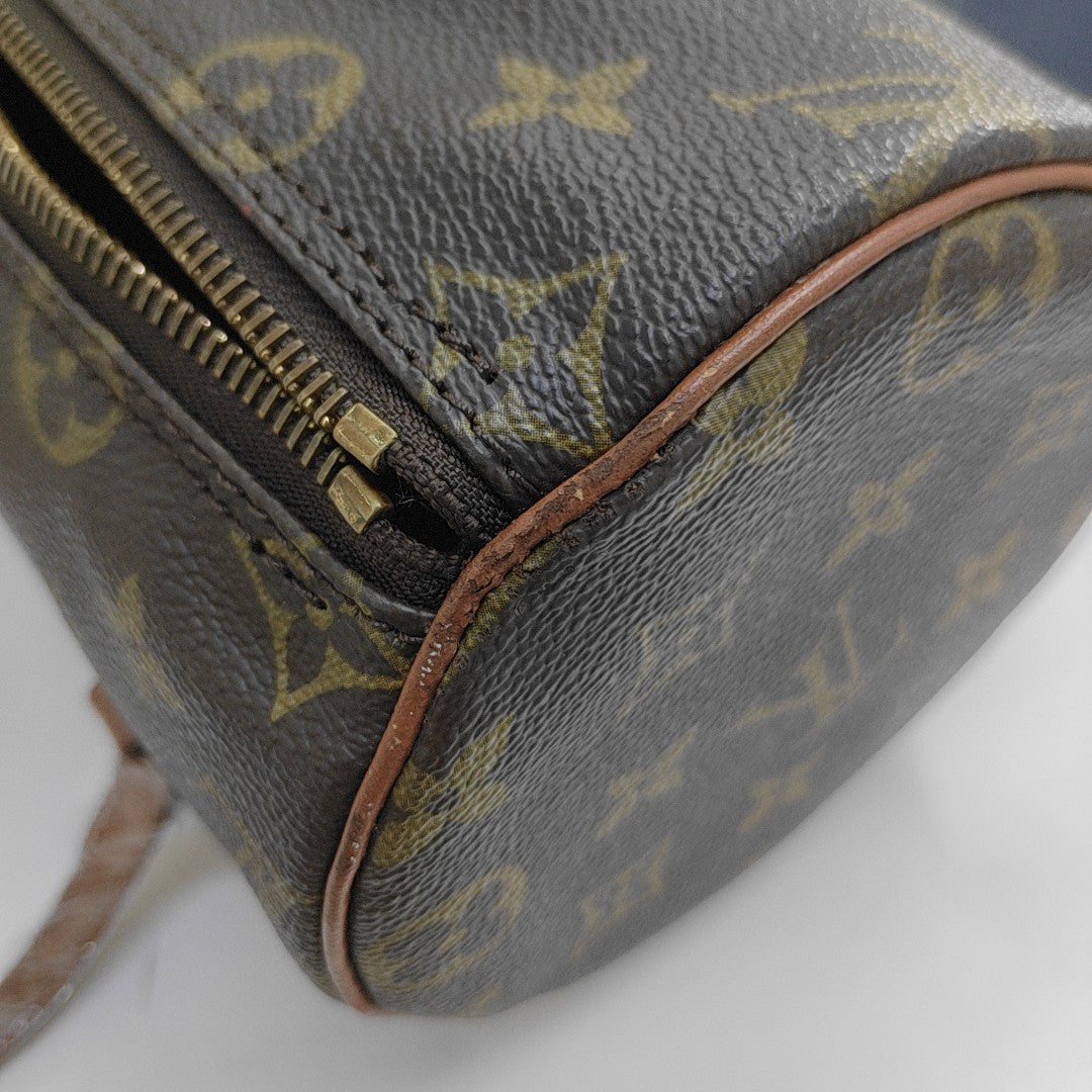 PAPILLON 26 Monogram Coated Canvas Brown