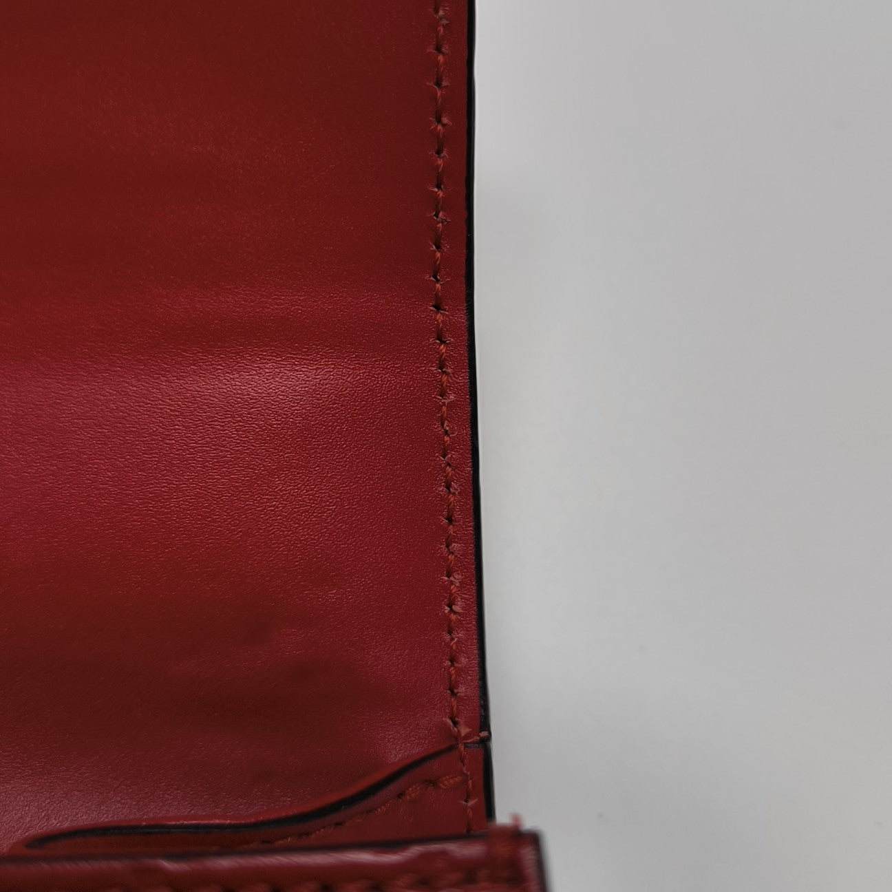Padlock Small Monogram Calfskin Red