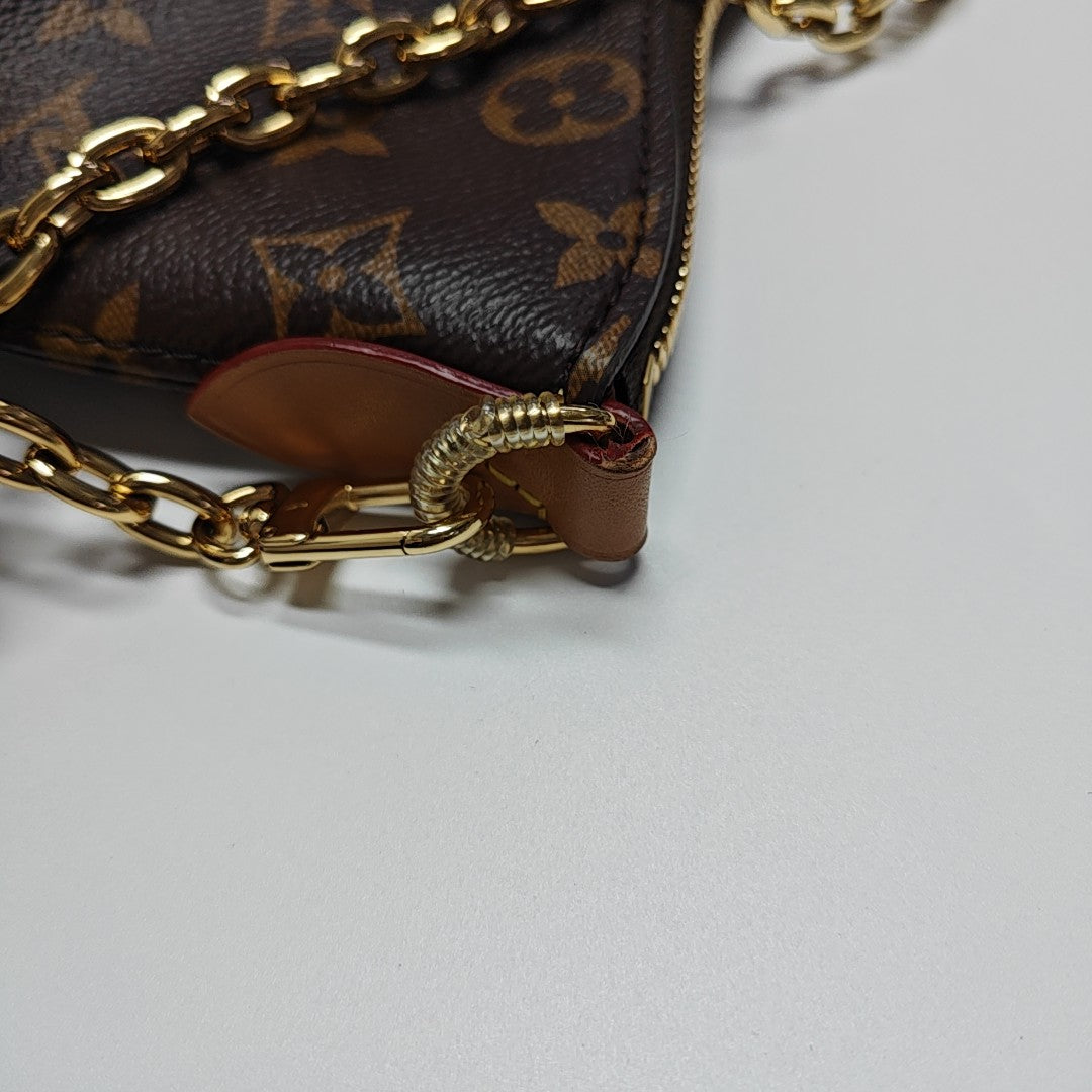 BOULOGNE Monogram Coated Canvas Brown