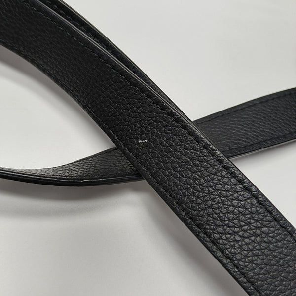 Saddle Mini Oblique Calfskin Black