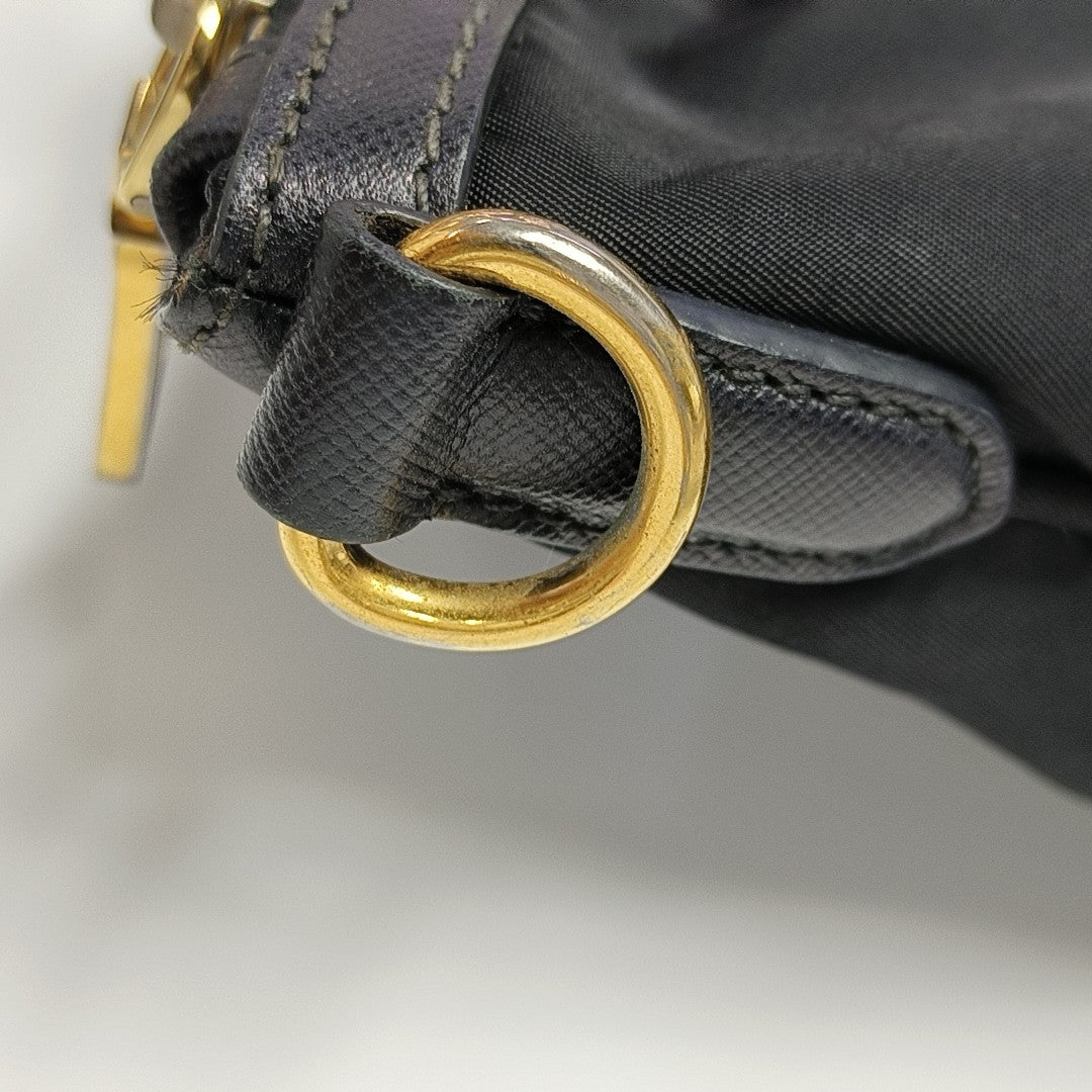 Nylon Tote Bag Black