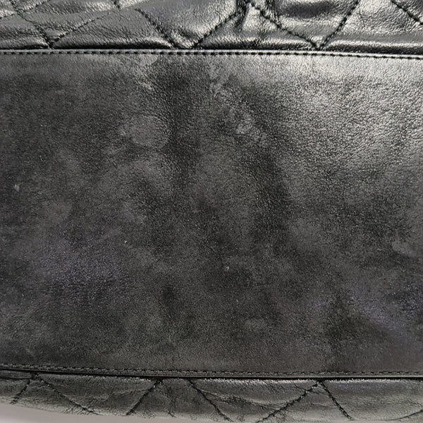 IRIDESCENT Quilted Calfskin Gray