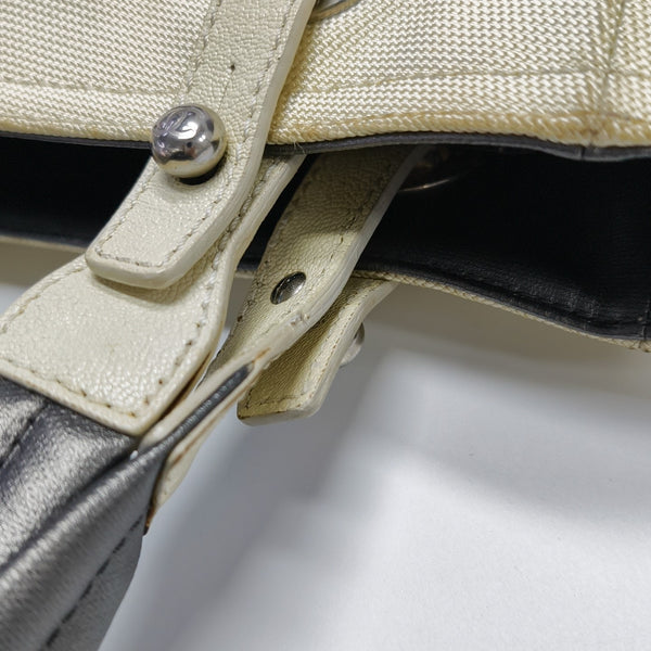PARIS BIARRITZ Quilted Coated Canvas Gray