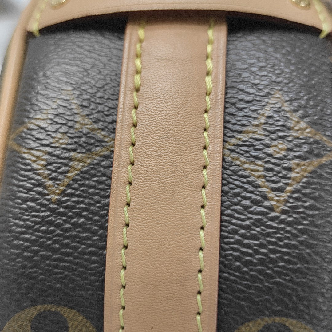 BOITE CHAPEAU PM Monogram Coated Canvas Brown