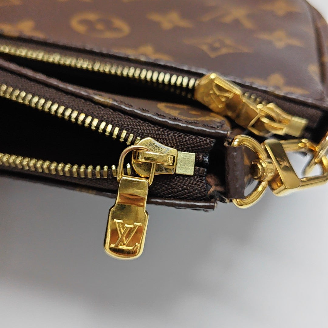 MULTI Monogram Coated Canvas Brown
