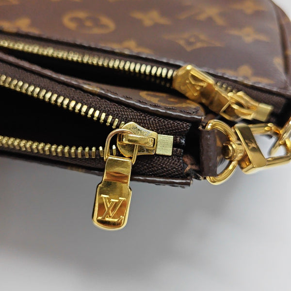 MULTI Monogram Coated Canvas Brown