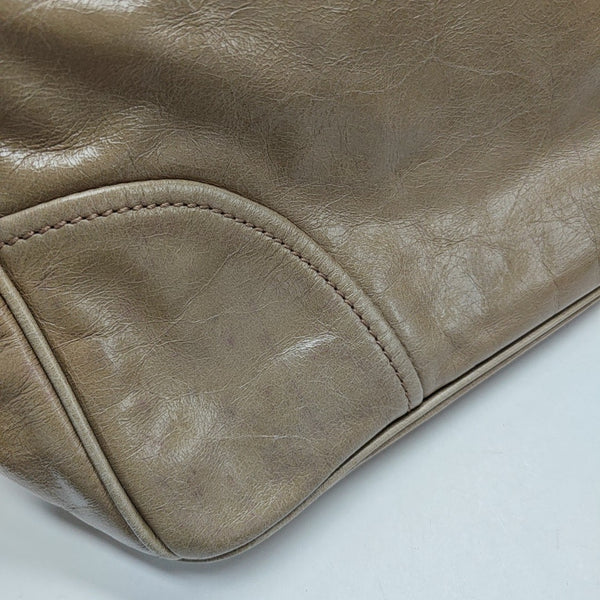 Calfskin Tote Bag Brown