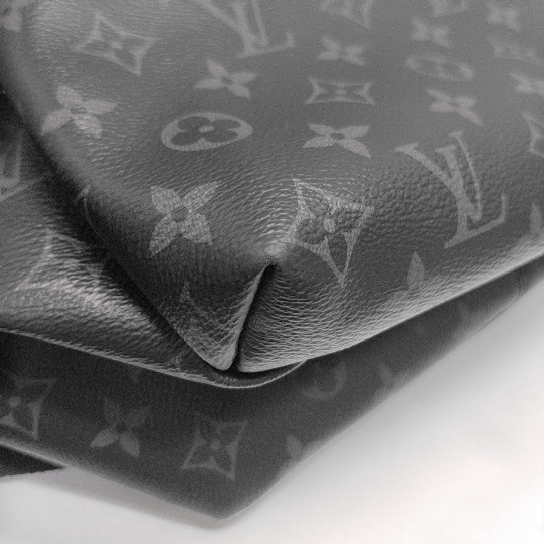 DISCOVERY PM Monogram Coated Canvas Black