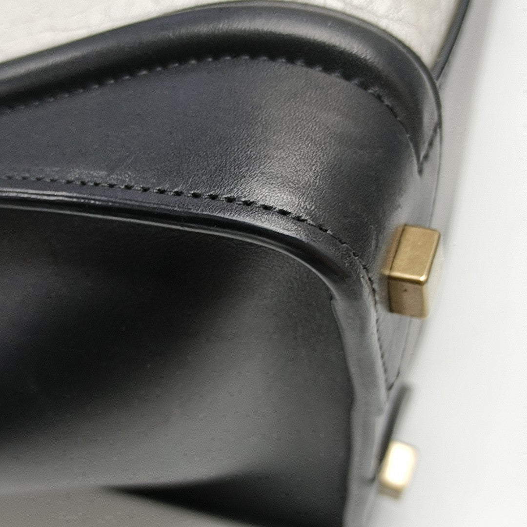 LUGGAGE Micro Calfskin White