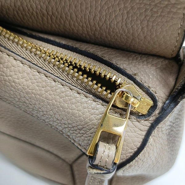 Puzzle Mini Calfskin Gray