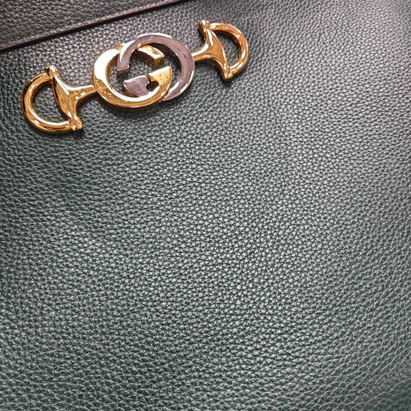 Zumi Medium Calfskin Green