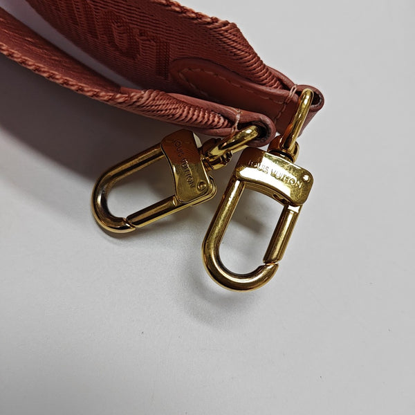 PETITE MALLE Monogram Coated Canvas Brown