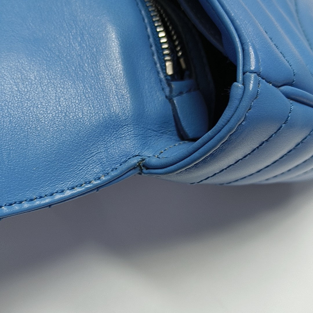 Diagramme Quilted Calfskin Blue