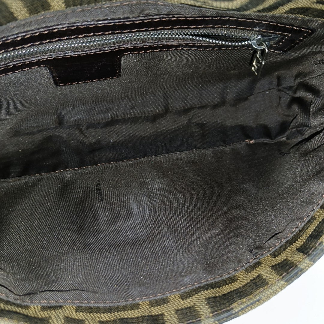Baguette Medium Canvas Brown