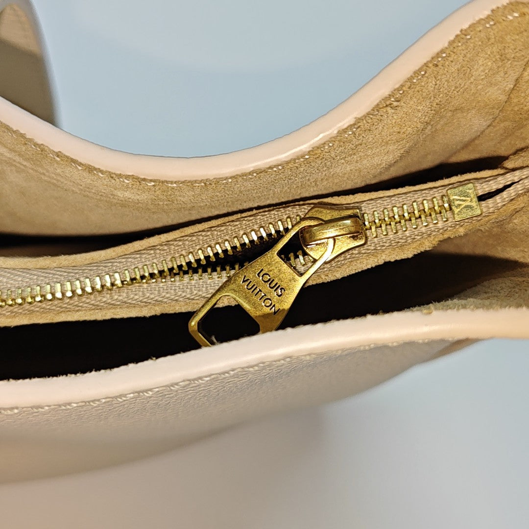LOW KEY Calfskin Beige