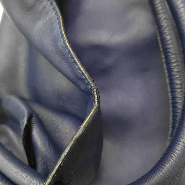 Calfskin Backpack Blue