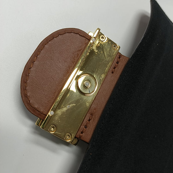DAUPHINE Mini Monogram Coated Canvas Brown