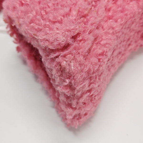 Hourglass Mini Sheepskin Pink