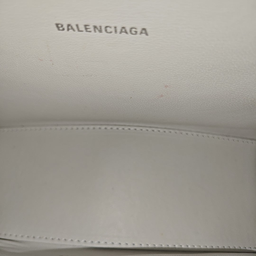 Hourglass XS Calfskin White