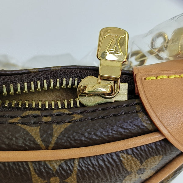 LOOP Monogram Coated Canvas Brown