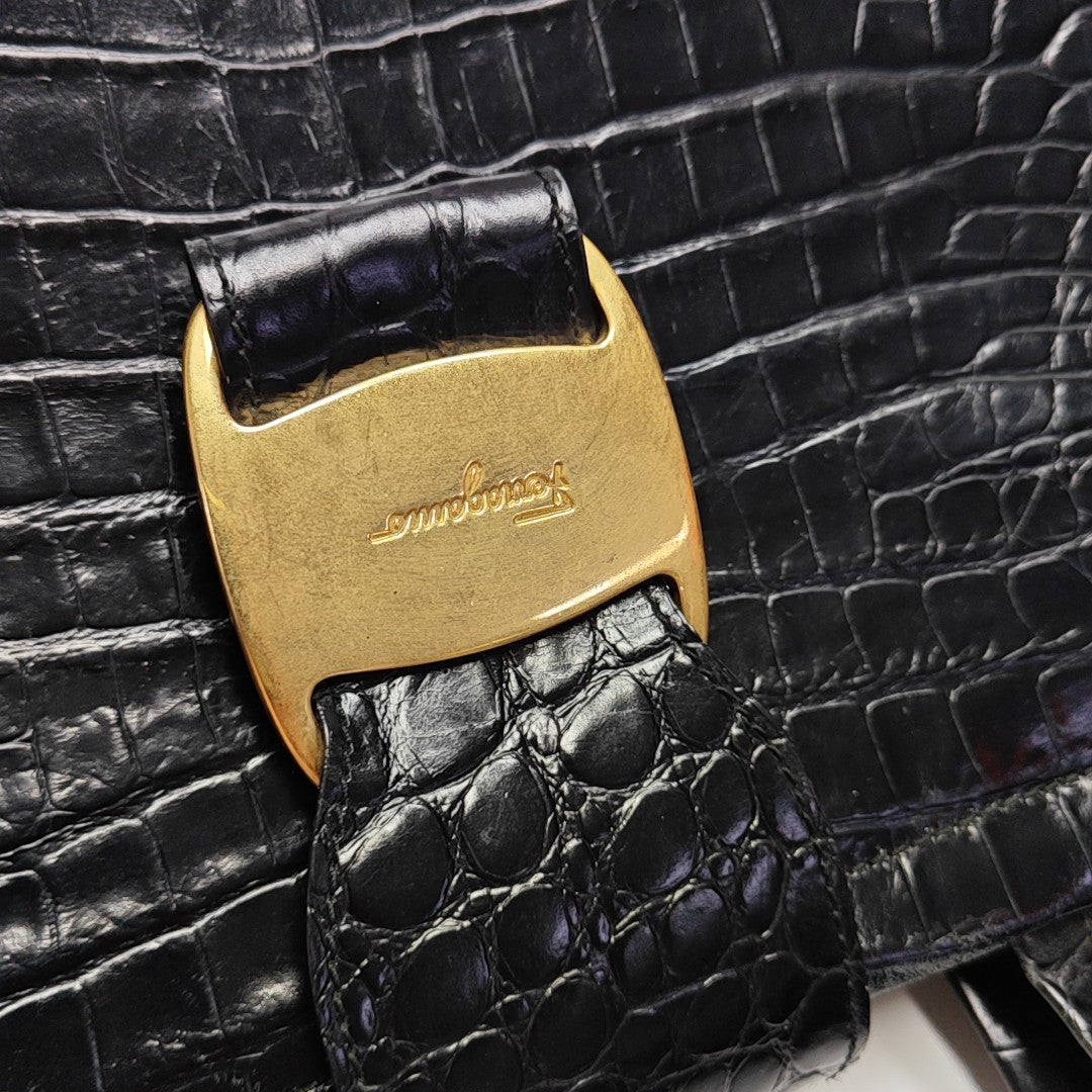 Calfskin Tote Bag Black