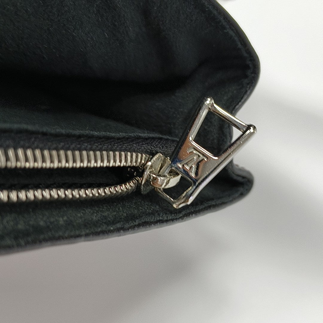 Monogram Coated Canvas Top Handle Bag Red