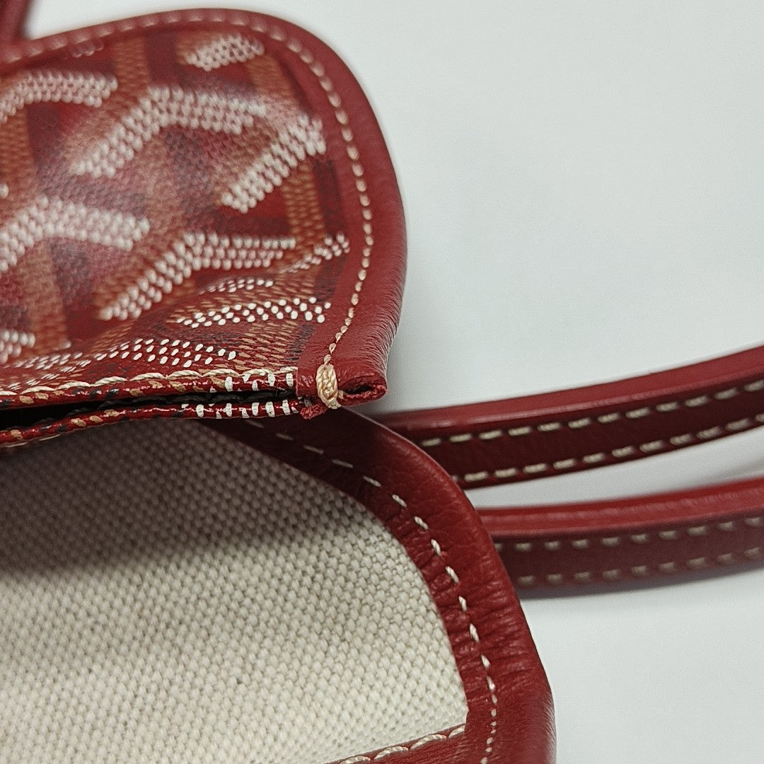 Saint Louis GM Coated Canvas Red