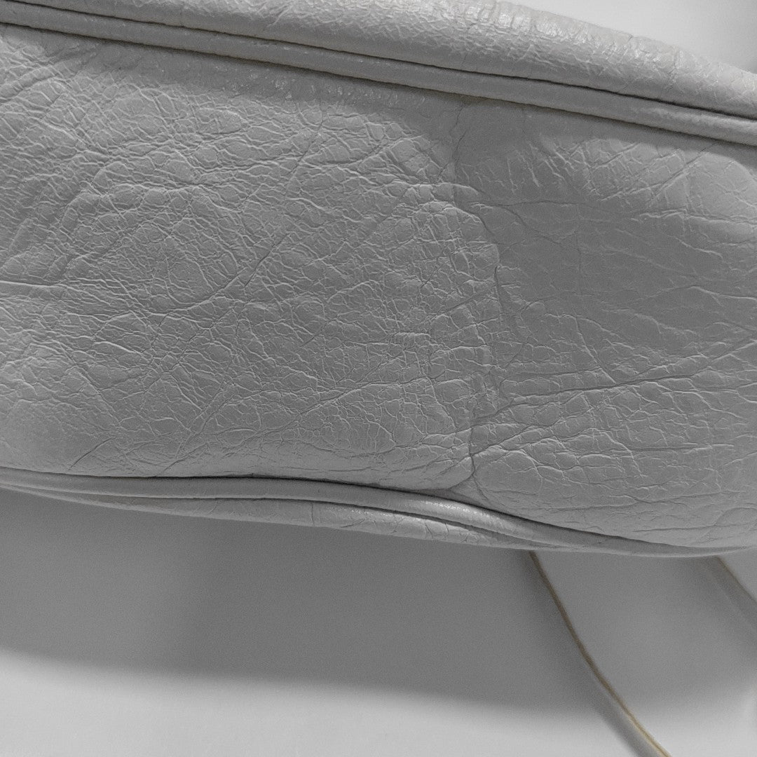 Le Cagole XS Patent Leather White