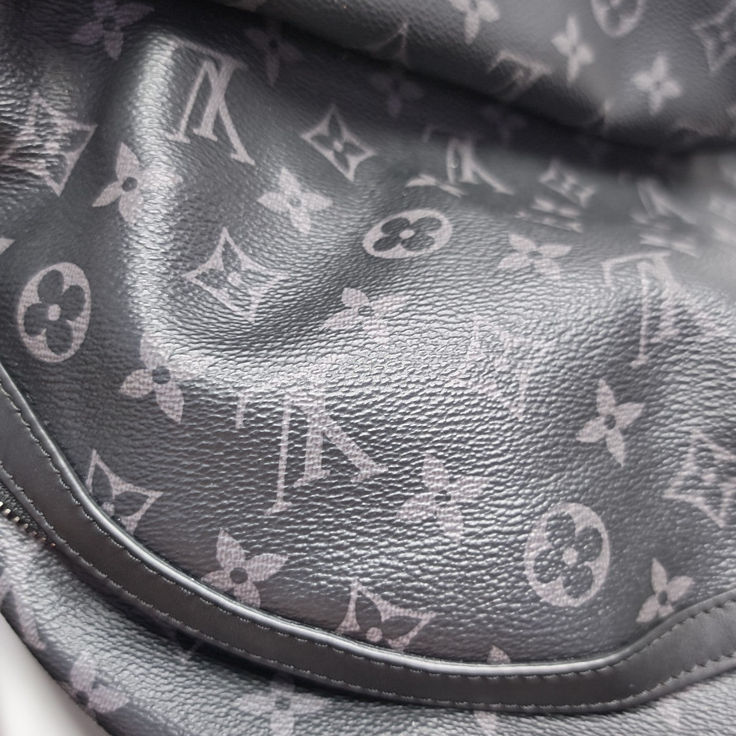 DISCOVERY PM Monogram Coated Canvas Black
