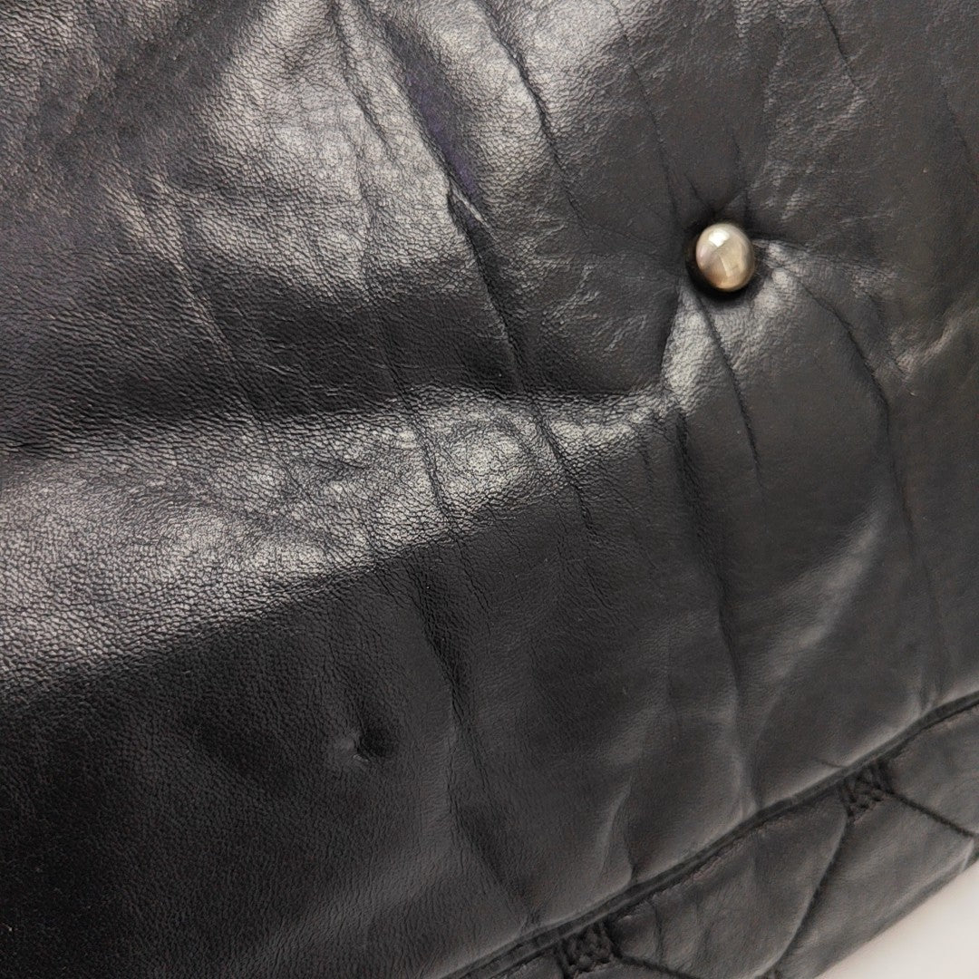 Quilted Lambskin Black