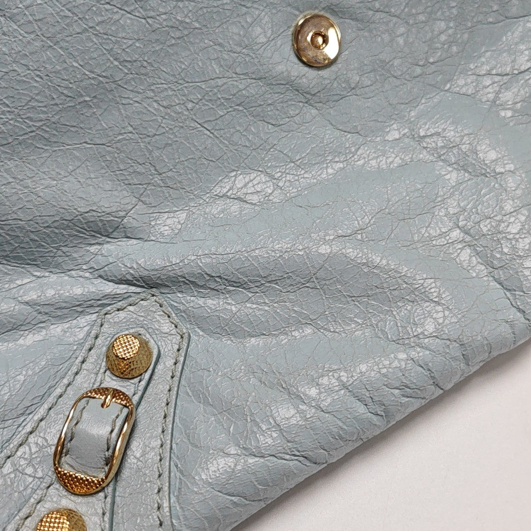 Classic City Small Lambskin Blue