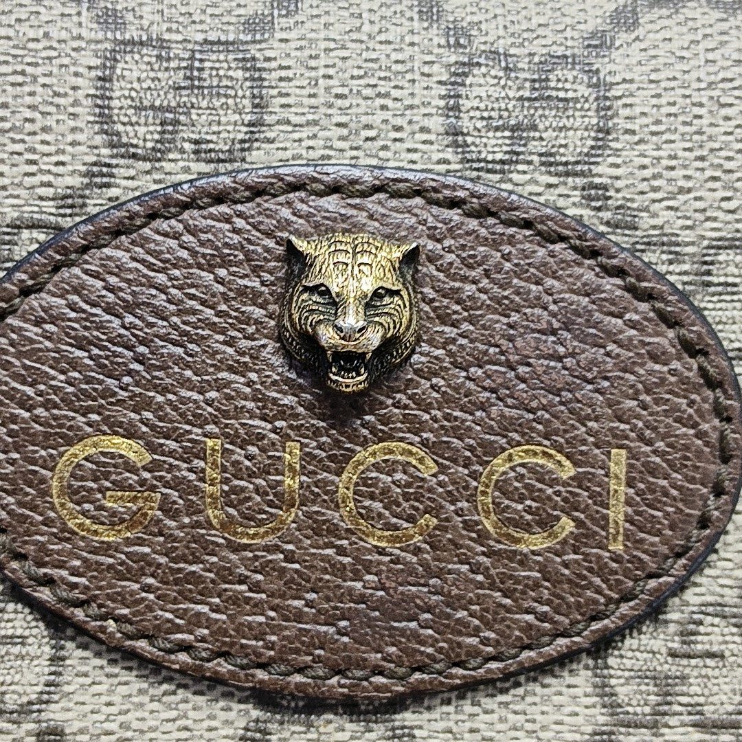Neo Vintage Monogram Coated Canvas Beige