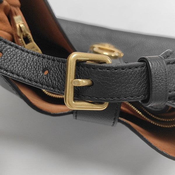 LOW KEY Calfskin Black