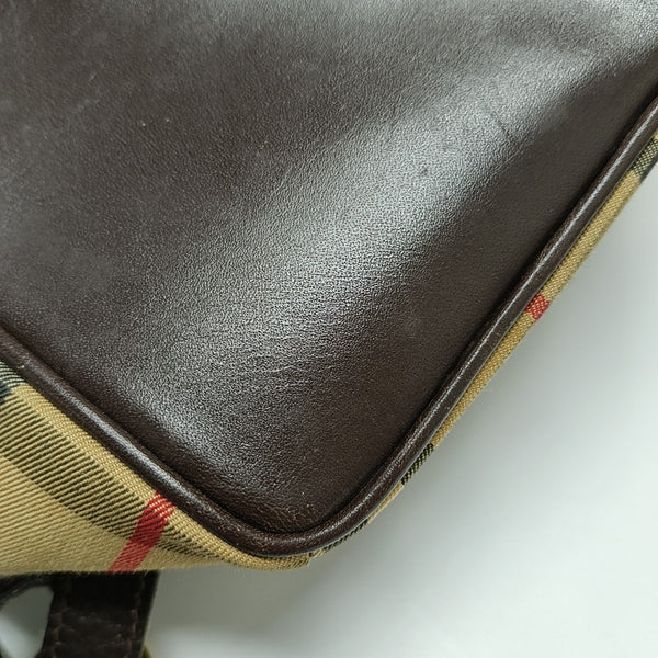 Canvas Shoulder Bag Brown