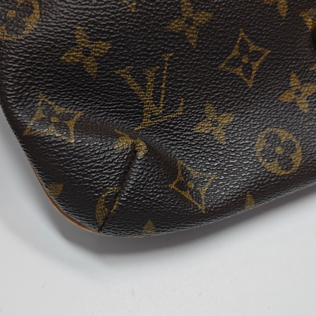 MUSETTE TANGO Monogram Coated Canvas Brown