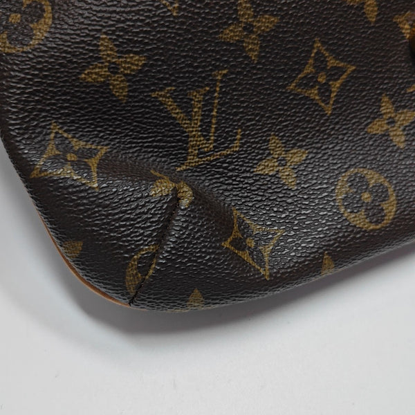 MUSETTE TANGO Monogram Coated Canvas Brown