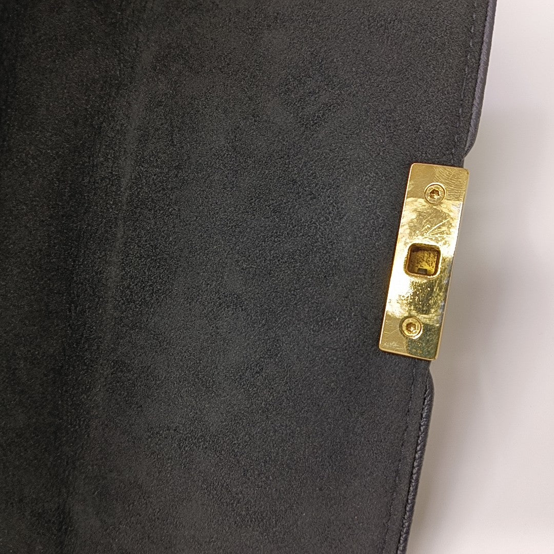SAINT SULPICE Calfskin Black