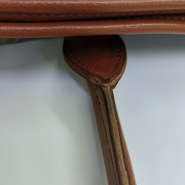 SAC WEEKEND PM Monogram Coated Canvas Brown