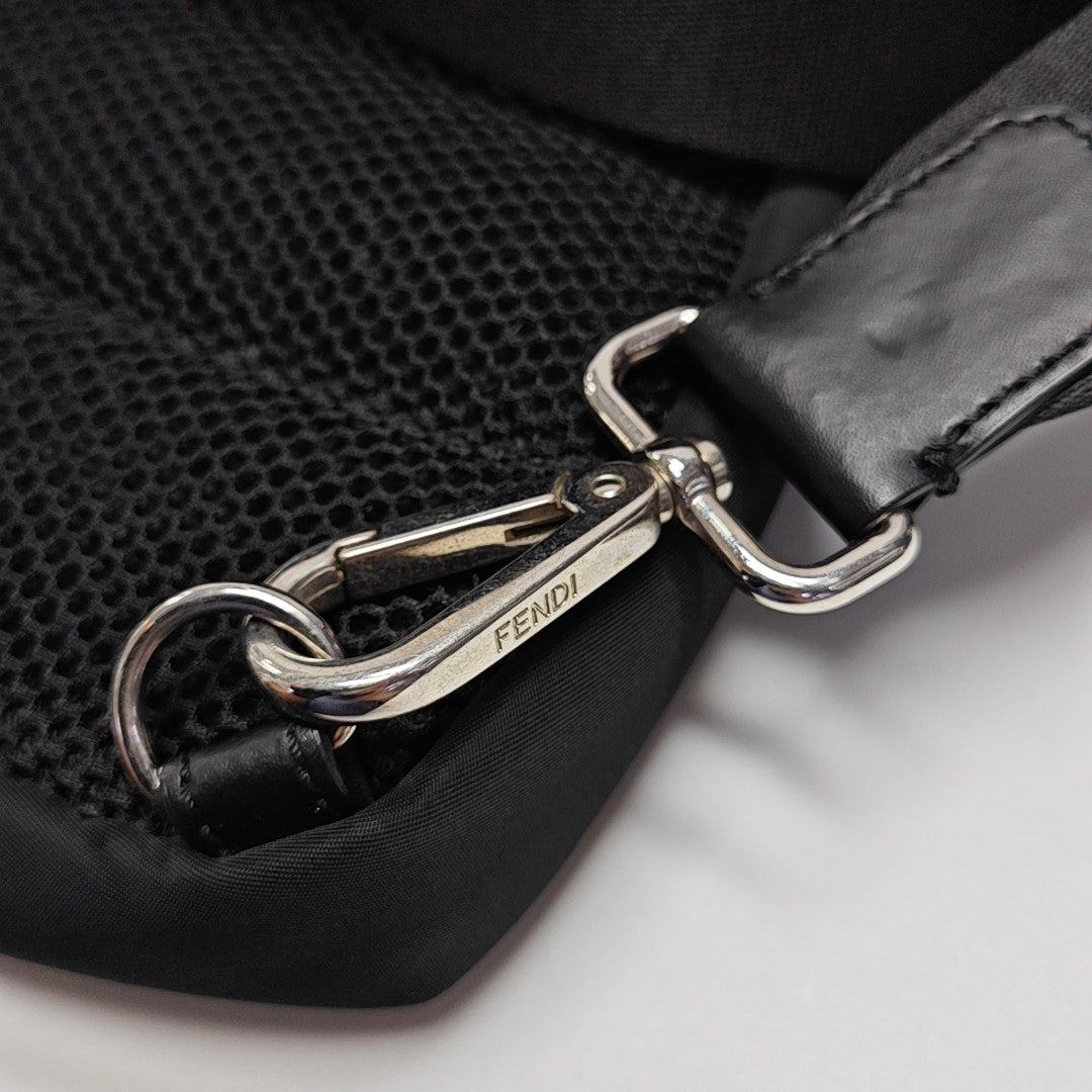 Calfskin Belt Bag Black