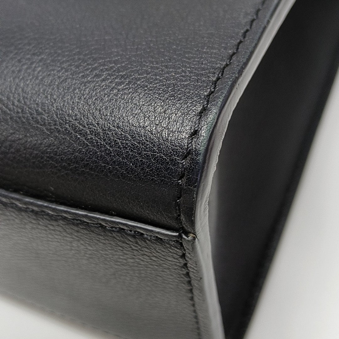 LOCK &amp; GO Calfskin Black