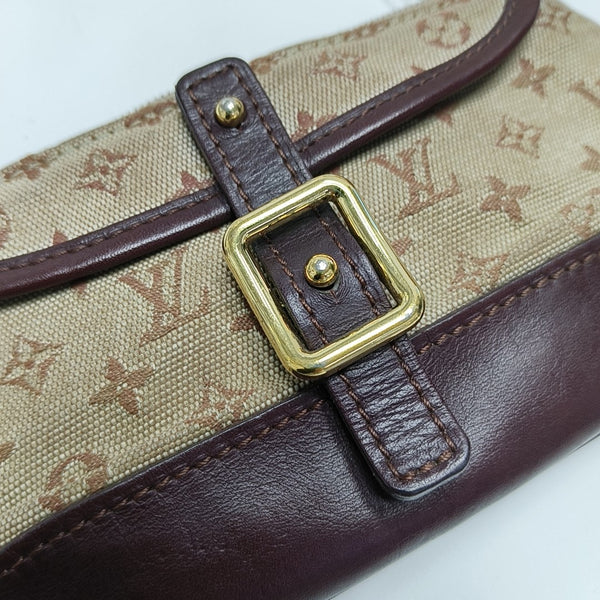 ANNE SOPHIE Monogram Canvas Beige