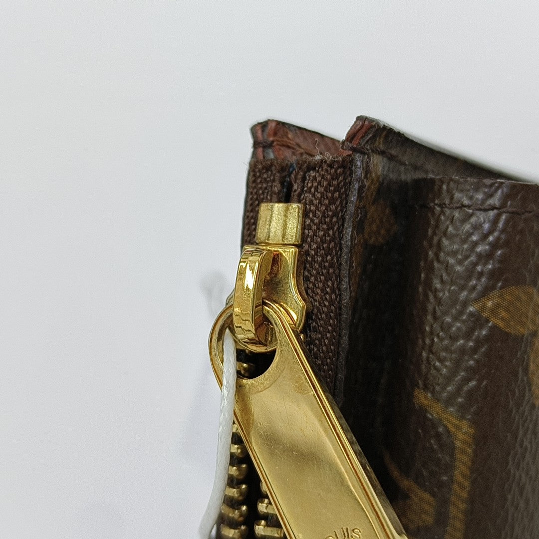 Monogram Coated Canvas Belt Bag Brown